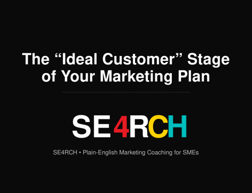 The “Ideal Customer” Stage of Your Marketing Plan